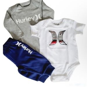 Hurley Baby Matching Outfit Set